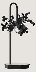 Zava Andromeda, černá stolní lampa, 1xE14, výška 58cm