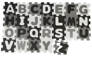 Bieco - Pěnová hrací podložka s abecedou - puzzle black white - 26 ks