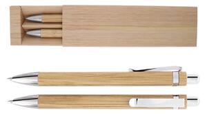 MPM Přírodní sada bambusové kuličkové pero a mikrotužka A10.4122.5371