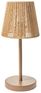 Stolní lampa HANGER Kov Hnědá
