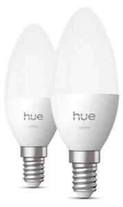Hue Philips LED žárovka B39 E14, teplá bílá, 2 ks, EU