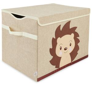 Bieco - Úložný box s víkem - ježek Piksi