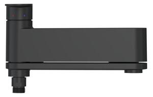 Ravak Chrome II Vanová nástěnná baterie, otočná - černá CRII022.20BL X070463