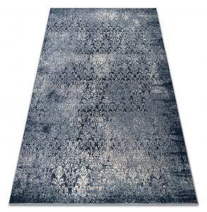 Makro Abra Vlněný kusový koberec NAIN Ornament 7010/51644 Vintage Klasický modrý béžový Rozměr: 80x150 cm