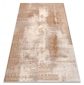 Makro Abra Vlněný kusový koberec NAIN 7699/51655 Abstraktní Vintage hnědý béžový Rozměr: 80x150 cm