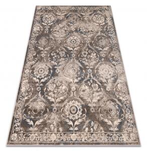 Makro Abra Vlněný kusový koberec NAIN 7601/51625 Klasický béžový modrý Rozměr: 80x150 cm