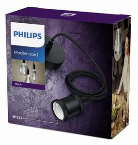 Philips CORD / modern / E27 / black 1CT EU