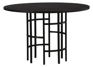 Copenhagen jídelní stůl černý 115 cm