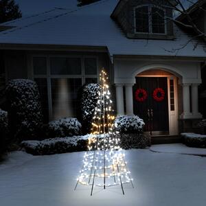 Twinkly Light Tree venkovní, RGBW, výška 200cm