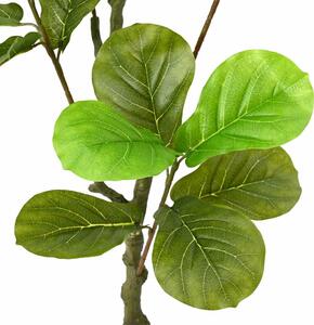 Umělý strom Ficus 30 listů 125 cm zelený