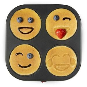 Elektrický lívanečník smajlík emoji - DOMO DO8718P, Příkon: 600 W