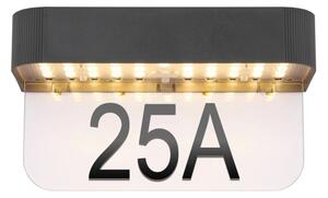 Globo 36790 - LED Solární domovní číslo LED/6W/3,7V IP54