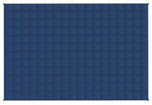 Zátěžová deka modrá 120 x 180 cm 5 kg textil
