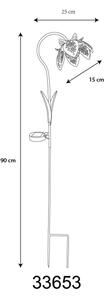 Globo 33653 - LED Solární svítidlo LED/0,06W/3,2V IP44 květ