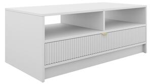 Konferenční stolek TIRENO 100x40 cm bílá