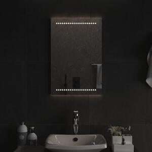 Koupelnové zrcadlo s LED osvětlením 40x60 cm