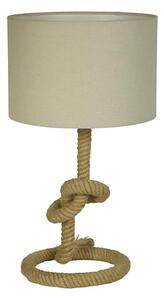 Searchlight EU78410 - Stolní lampa ROPE 1xE27/60W/230V