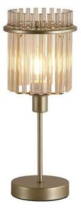 Searchlight EU55622CP - Stolní lampa SWIZZLE 1xE14/60W/230V zlatá