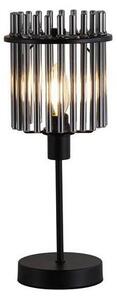 Searchlight EU55622SM - Stolní lampa SWIZZLE 1xE14/60W/230V černá