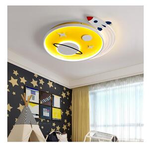 Brilagi -LED Dětské stropní svítidlo STARSHIP LED/64W/230V 3000/4500/6000K žlutá