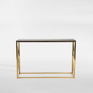 Konzolový stolek glamour ENAMON zlatý