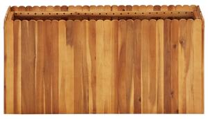 Zahradní vyvýšený záhon 100 x 30 x 50 cm masivní akáciové dřevo