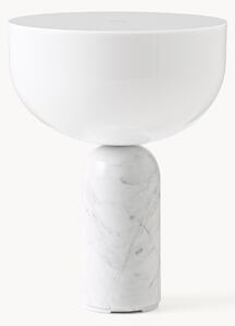Malá přenosná stolní LED lampa z mramoru Kizu, stmívatelná