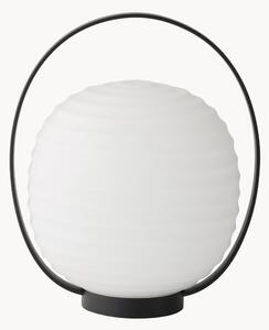 Stmívatelná přenosná stolní lampa Lantern, ručně foukaná