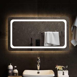 Koupelnové zrcadlo s LED osvětlením 90 x 50 cm 151789