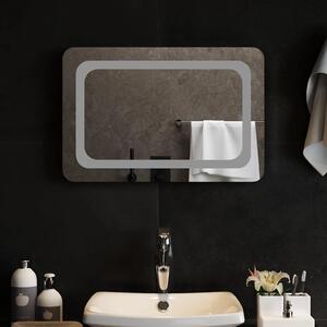 Koupelnové zrcadlo s LED osvětlením 60x40 cm