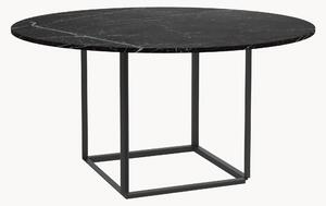 Jídelní stůl's mramorovou deskou Florence, Ø 145 cm