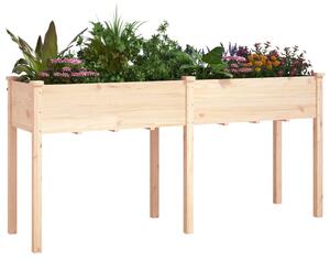 Truhlík s vložkou 161 x 45 x 76 cm masivní jedlové dřevo