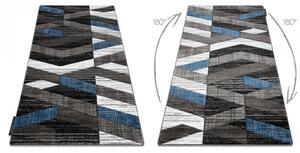 Dywany Lusczow Kusový koberec ALTER Bax pruhy modrý
