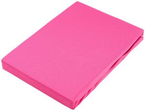 BOXSPRINGOVÉ PROSTĚRADLO, žerzej, pink, 90/220 cm Novel - Prostěradla