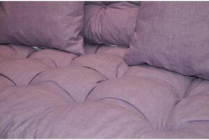Sada polstrů na paletový nábytek - fialový MELÍR