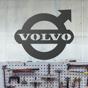 DUBLEZ | Dřevěný znak auta - Volvo | Obraz