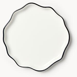 Sada porcelánových mělkých talířů Bia, 4 díly