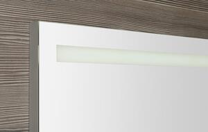 BRETO zrcadlo s LED osvětlením a policí 800x608mm