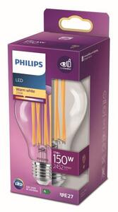 Philips 8718699762377 LED classic žárovka 17W/150W 2452lm E27 2700K 220-240V A67 filament