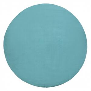 Dywany Lusczow Kulatý koberec BUNNY modrý