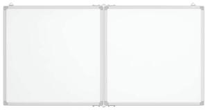 Magnetická tabule rozkládací 120 x 60 x 1,7 cm hliník