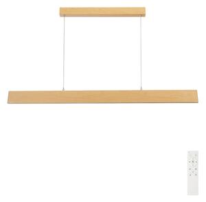 Brilagi - LED Stm. lustr na lanku SLIMLINE LED/40W/230V 3000-6000K dekor dubu+DO