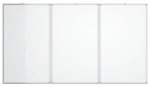 Magnetická tabule rozkládací 180 x 80 x 1,7 cm hliník