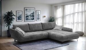ROHOVÁ SEDAČKA, textil, antracitová MID.YOU - Sedací soupravy, Online Only