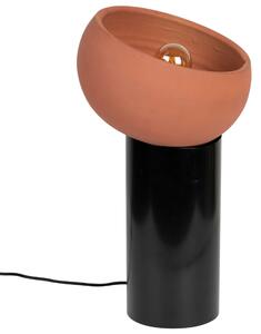 Oranžová terakotová stolní lampa DUTCHBONE ZAHRA M