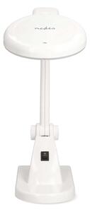 Nedis MAGLE1WT - LED Stolní lampa s lupou LED/6W/230V bílá