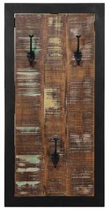 Věšák na kabáty vícebarevné 40x2x80 cm recyklované dřevo