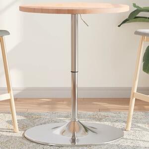 Barový stolek Ø 60 x 90,5 cm masivní bukové dřevo