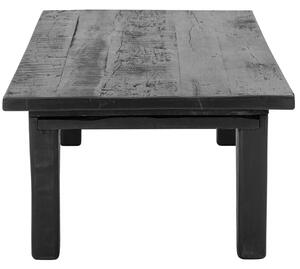 Černý dřevěný konferenční stolek Bloomingville Riber 150 x 60 cm
