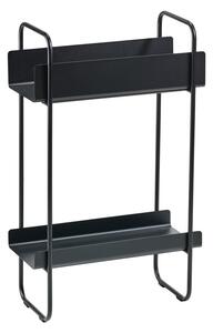 Černý kovový konzolový stolek 24x48 cm A-Console – Zone